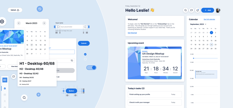 Our Tailored Material Design System