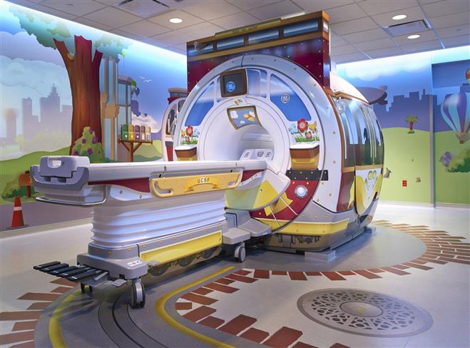 GE's redesigned MRI machine